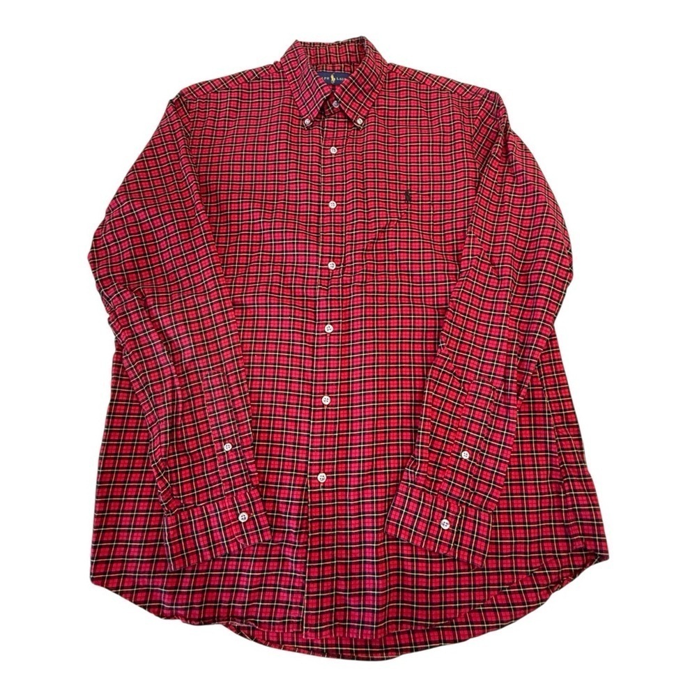 Ralph Lauren Long Sleeve Button Down Oxford Size L